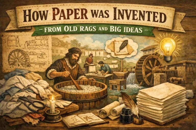 Invention of paper