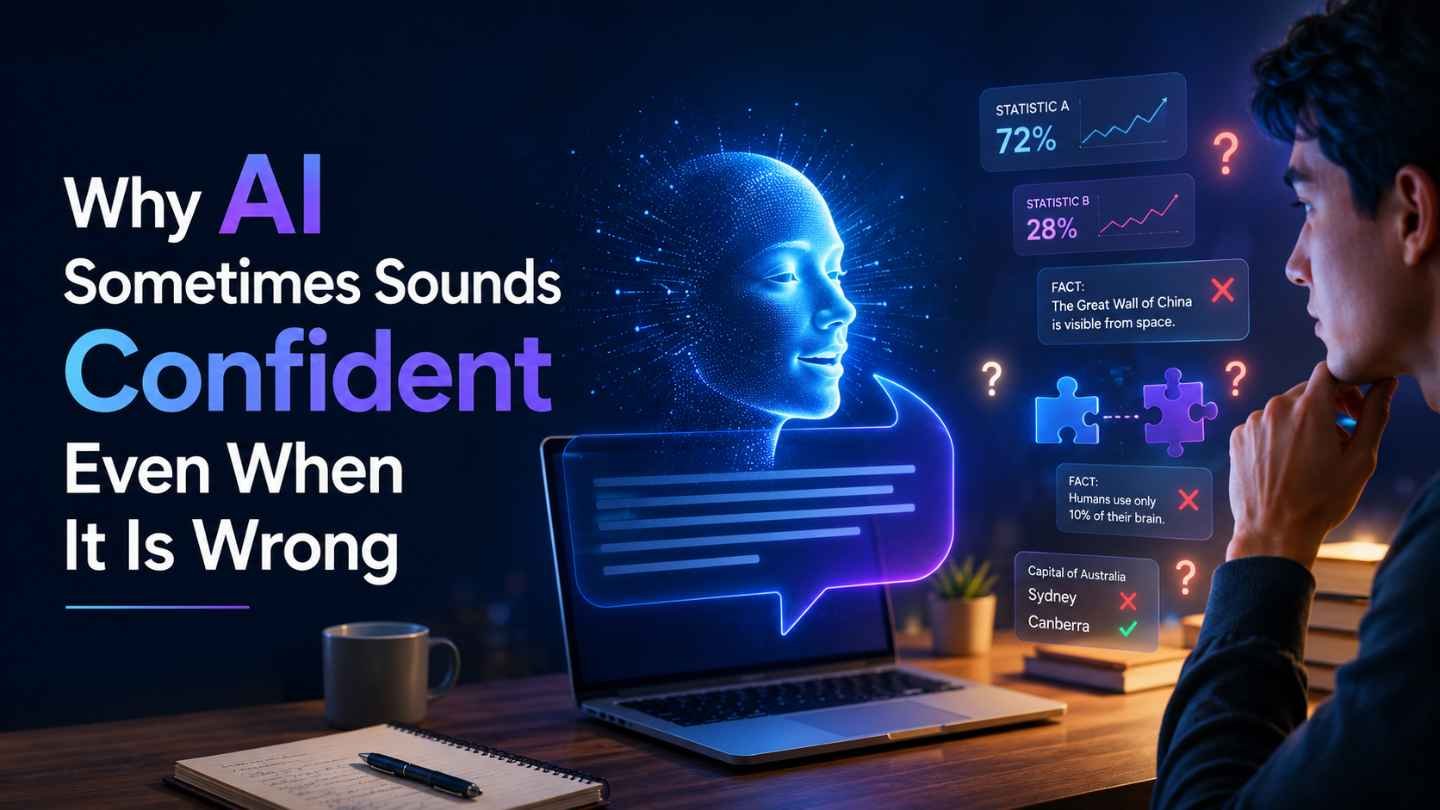 hy AI Sometimes Sounds Confident Even When It Is Wrong