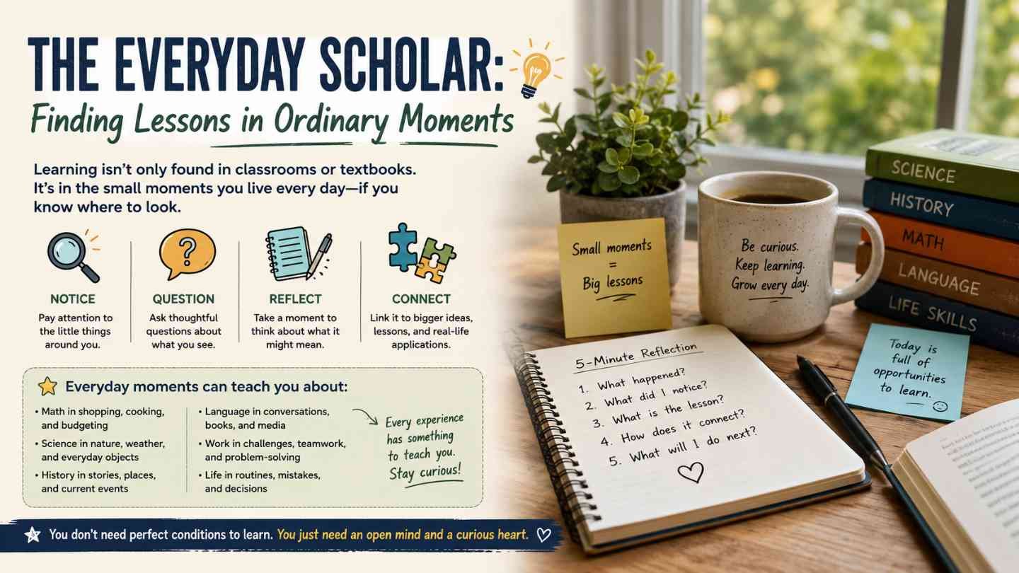The Everyday Scholar: Finding Lessons in Ordinary Moments