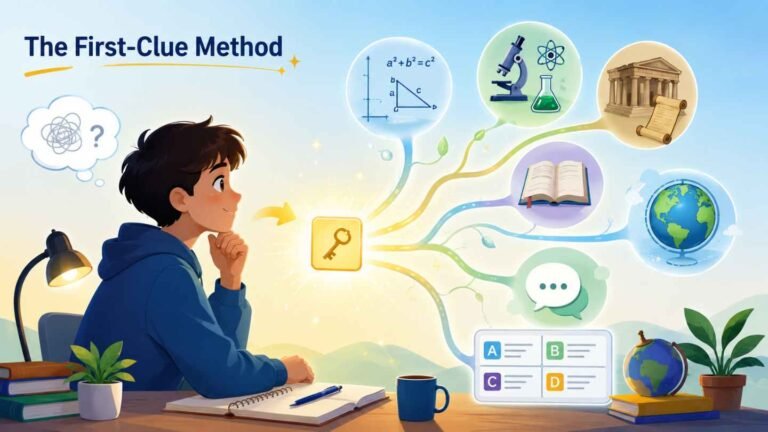 The First-Clue Method: How One Hint Can Open an Entire Subject
