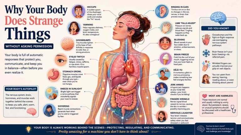 Why does the body does strange things naturally