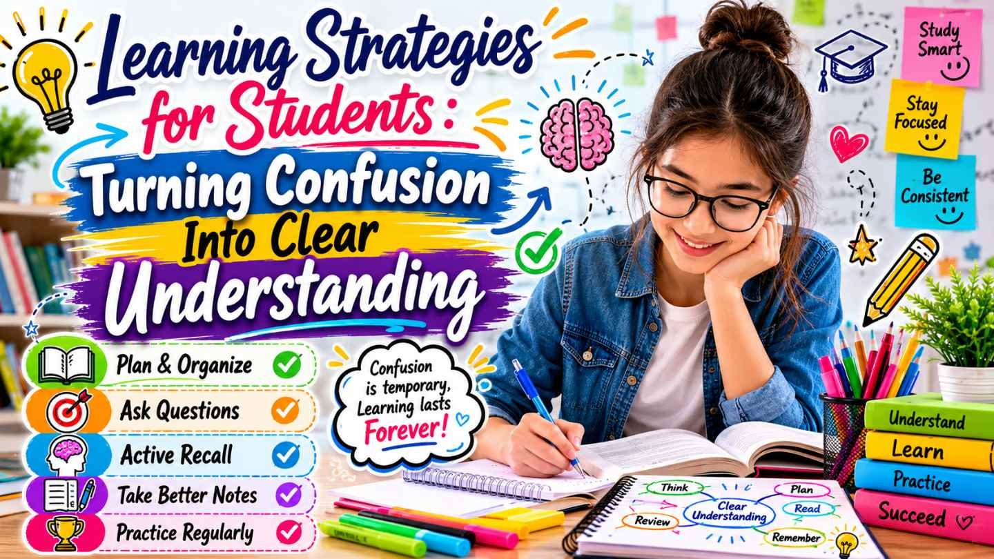 Learning Strategies for Students: Turning Confusion Into Clear Understanding
