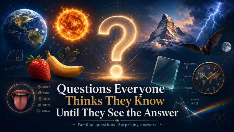 Questions Everyone Thinks They Know Until They See the Answer