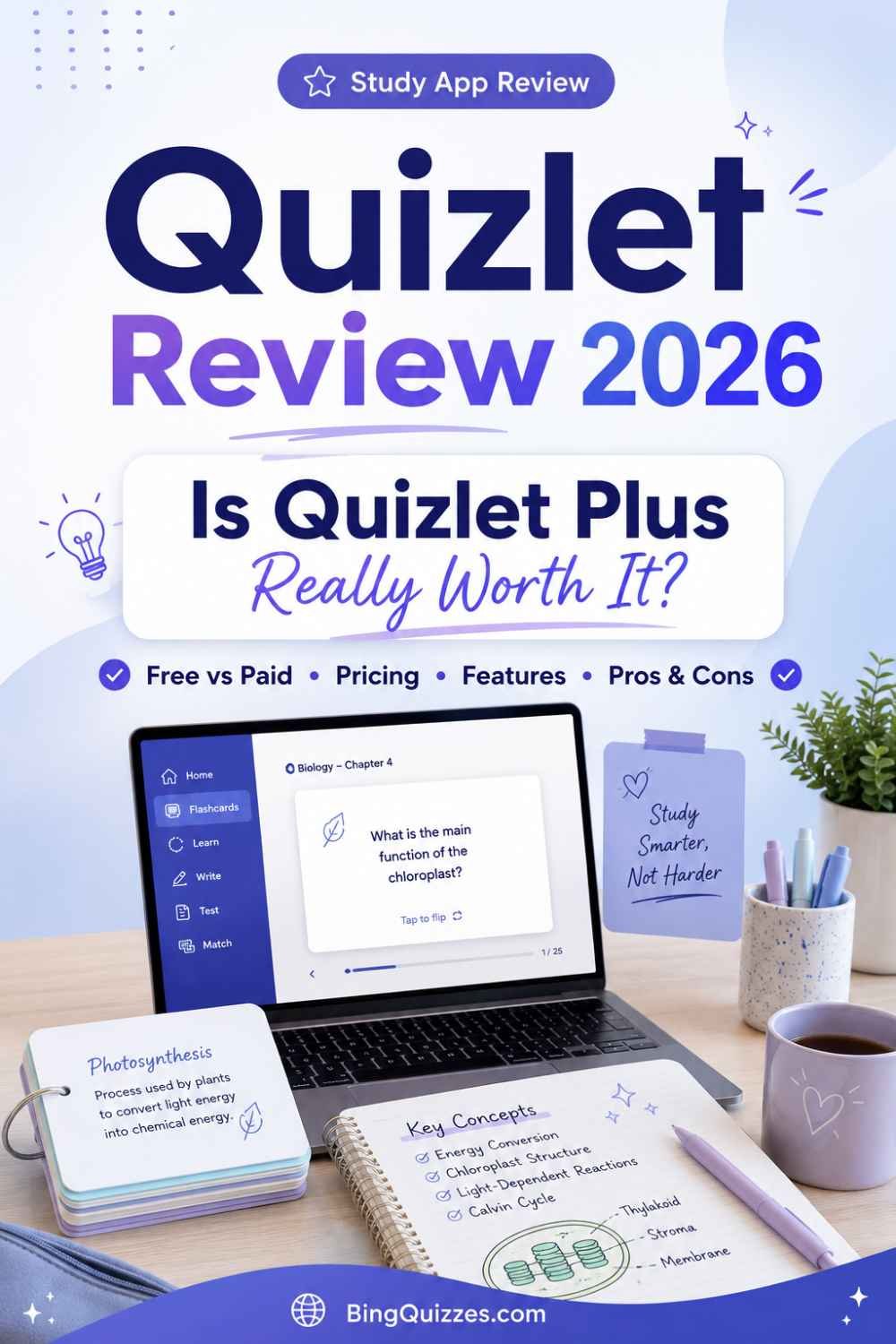Quizlet Review 2026 - Is Quizlet Plus really worth it?