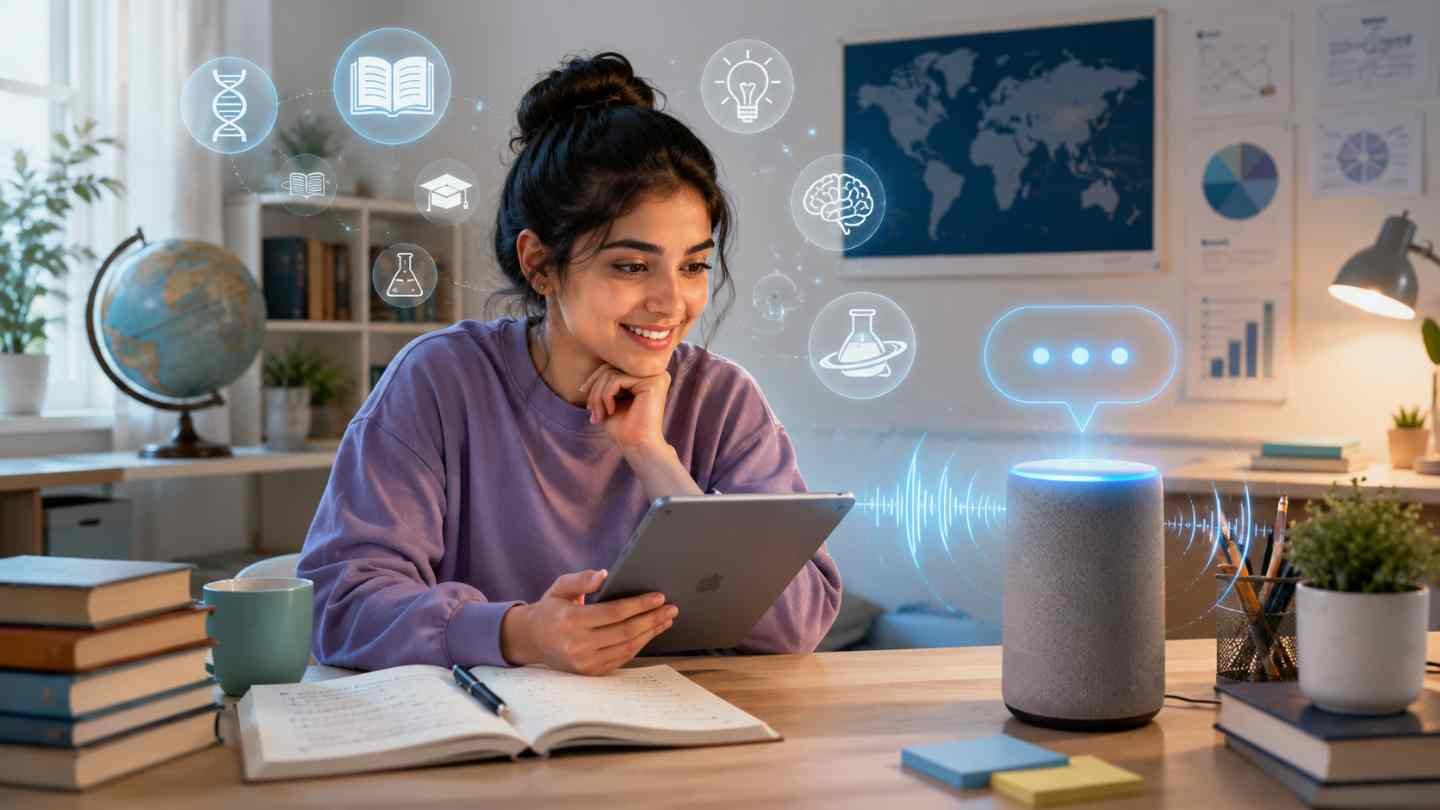Voice assistants and learning
