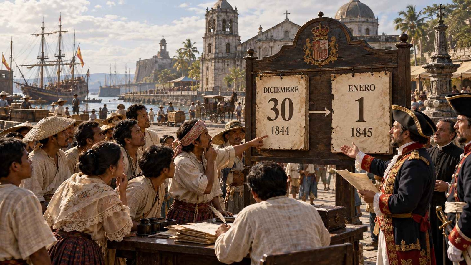 The year Filipinos lost a day: December 31, 1844 was removed from the Philippine calendar